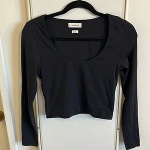 Aritzia Babaton Contour Squareneck Longsleeve